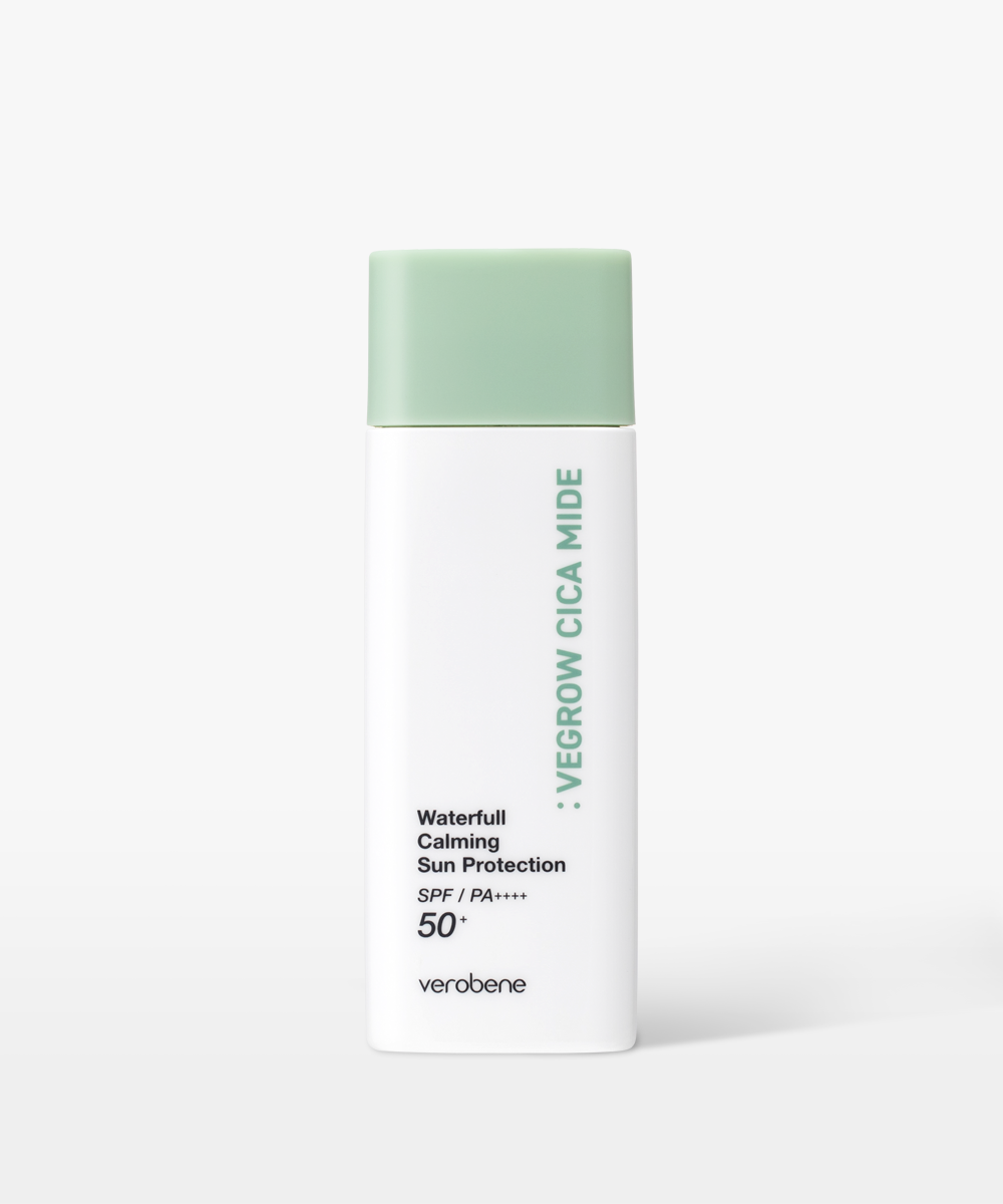 Vegrow Cica Mide Waterfull Calming Sun Protection SPF50+ / PA++++