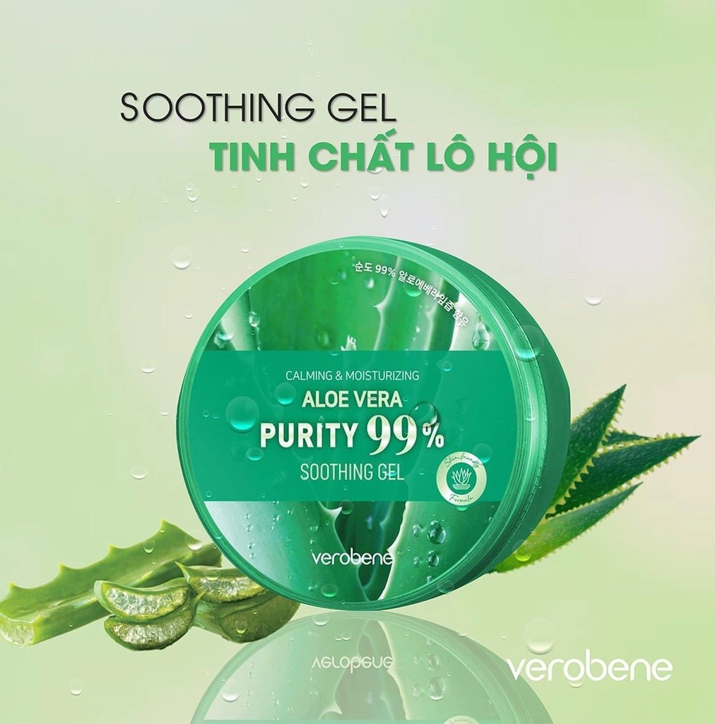 Verobene ALOE SOOTHING GEL / Gel Dưỡng Ẩm Nha Đam Hàn Quốc