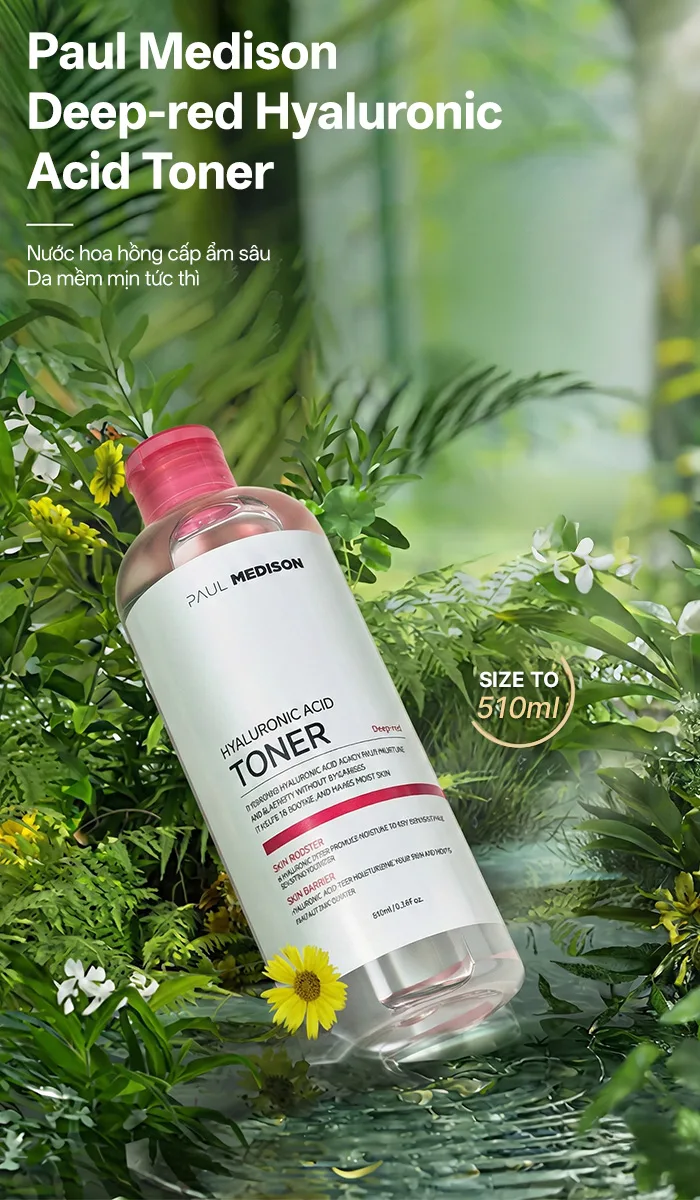 PAUL MEDISON DEEP RED HYALURONIC ACID TONER